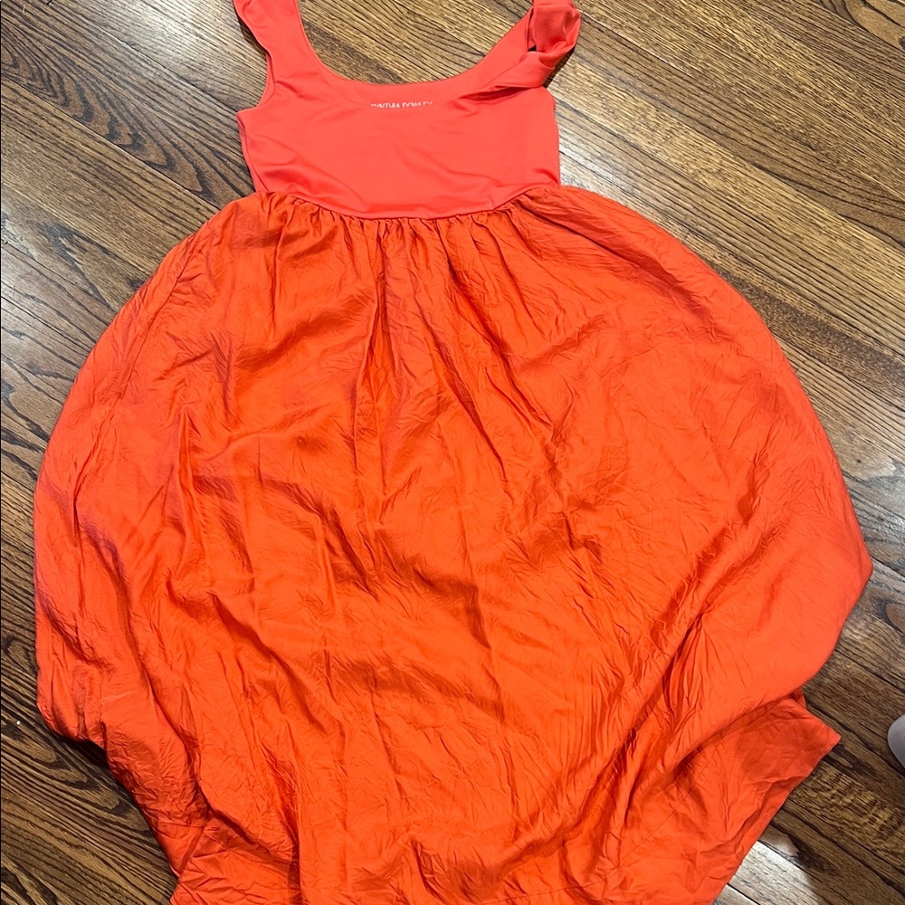 Cynthia Rowley Orange maxi Dress